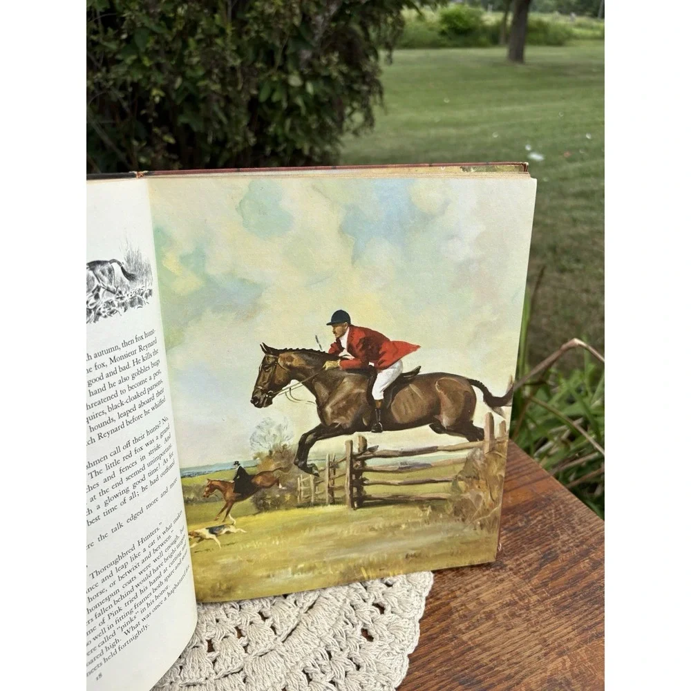 Vintage Book Album of Horses by Marguerite Henry 1969 Hardcover Amazing Artwork